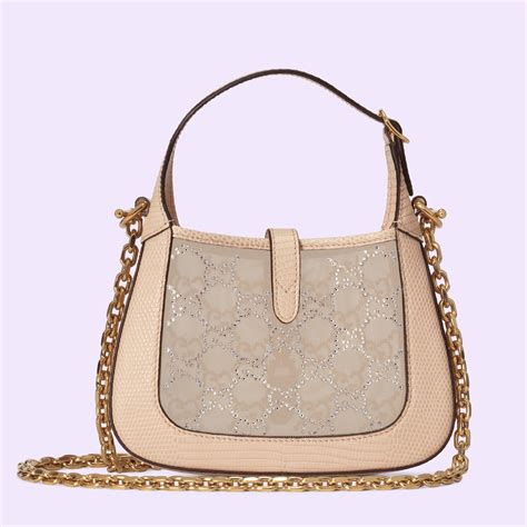 jackie crystal bag gucci|original Gucci jackie bag.